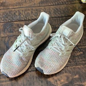 Adidas Ultra Boost Multi Color Tennis Shoes